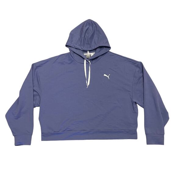 Puma SE Way 1 Purple Pullover Classic Long Sleeve Hoodie Size X-Large NWOT - Picture 4 of 6